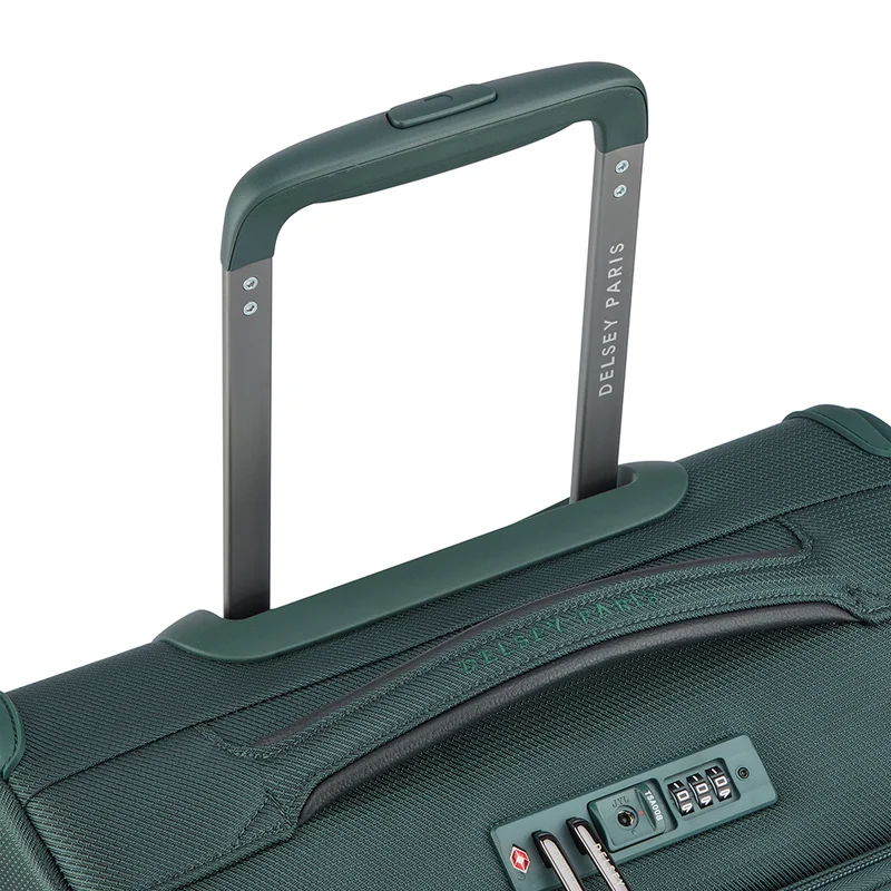 DELSEY Paris  montmartre 3.0, 55 cm 4 double wheeled expandable cabin trolley case - pine  | Best Price UAE